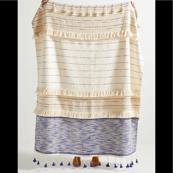 Anthropologie Other - Anthropologie Embellished Nayo Throw Blanket nwt